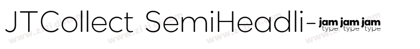JTCollect SemiHeadli字体转换